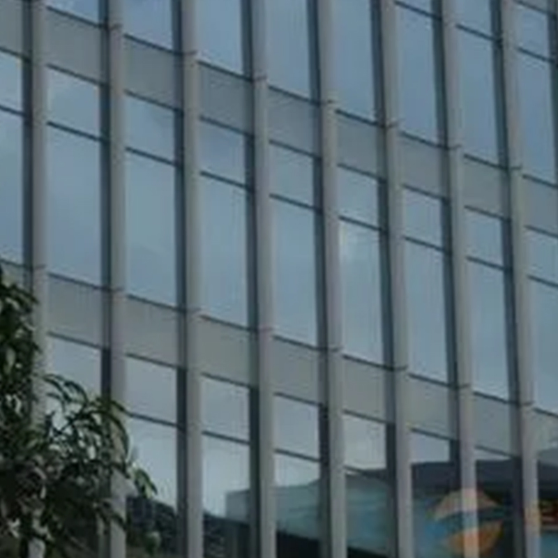 Exterior Aluminum Panel Glass Curtain Wall with Powder Coated Finish and Installation Service for Modern Residential Towers