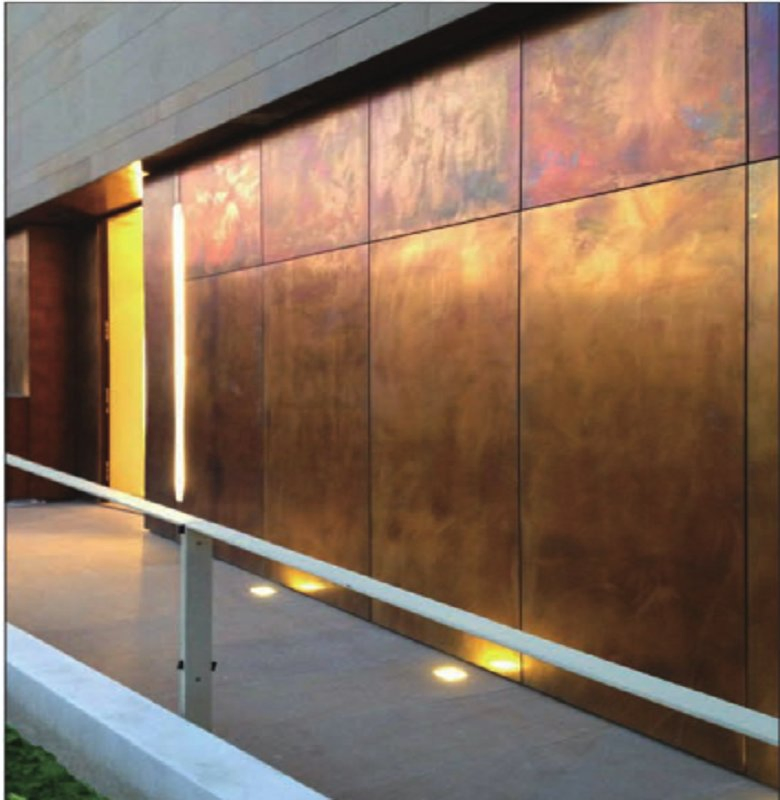 Interior Building Wall Panels Corten Steel Metal Cladding 2mm Corten Facade