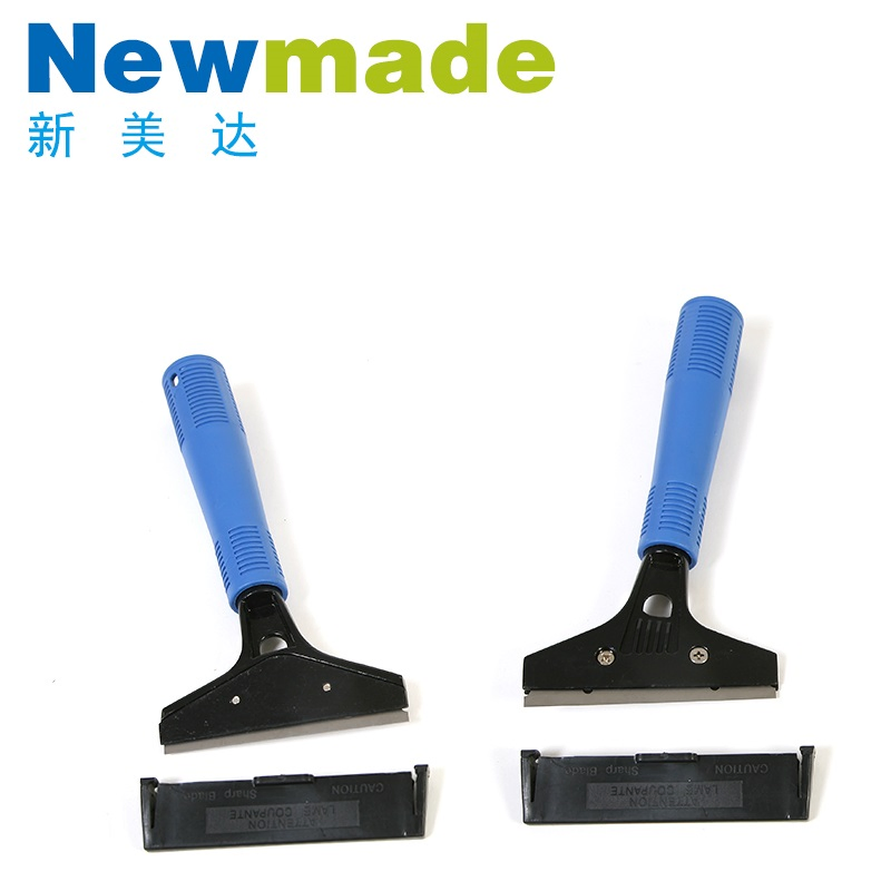 10 Inch Stainless Steel Window Scraper Window Squeegee Cleaner Rubber Scraper