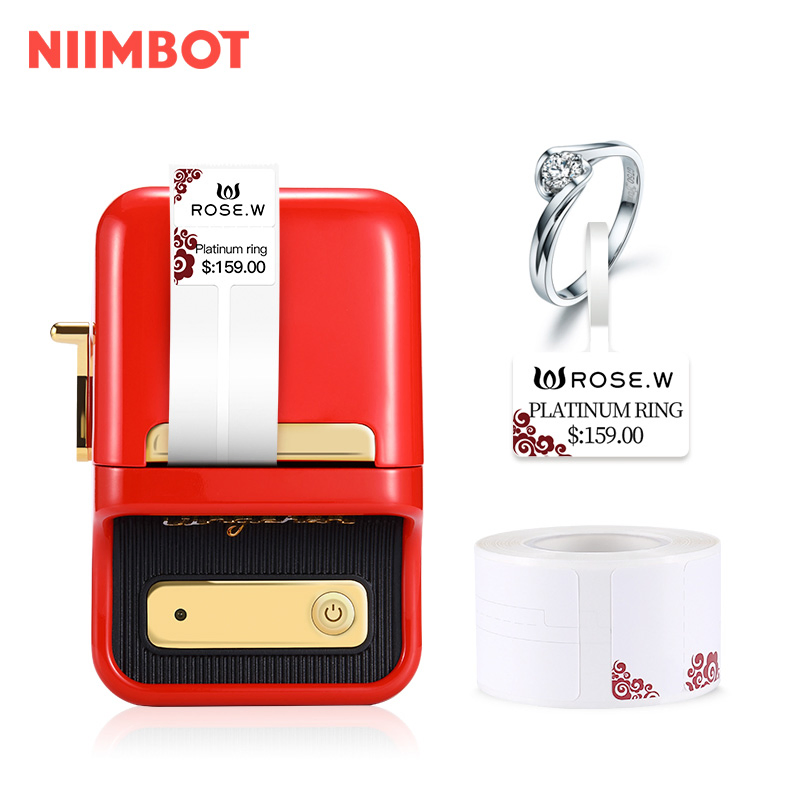 Niimbot B21 New Design 30-60mm/S Bluetooth Thermal Printer Date Label