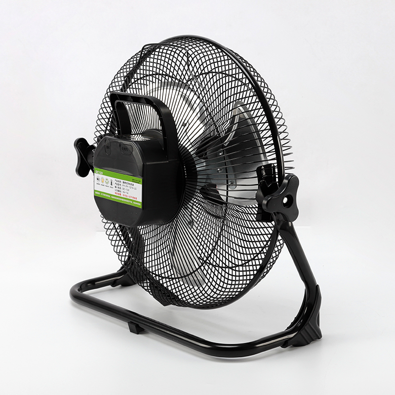 Factory Direct Supply Solar Charging Fan 12 Wind Cold Air Fan