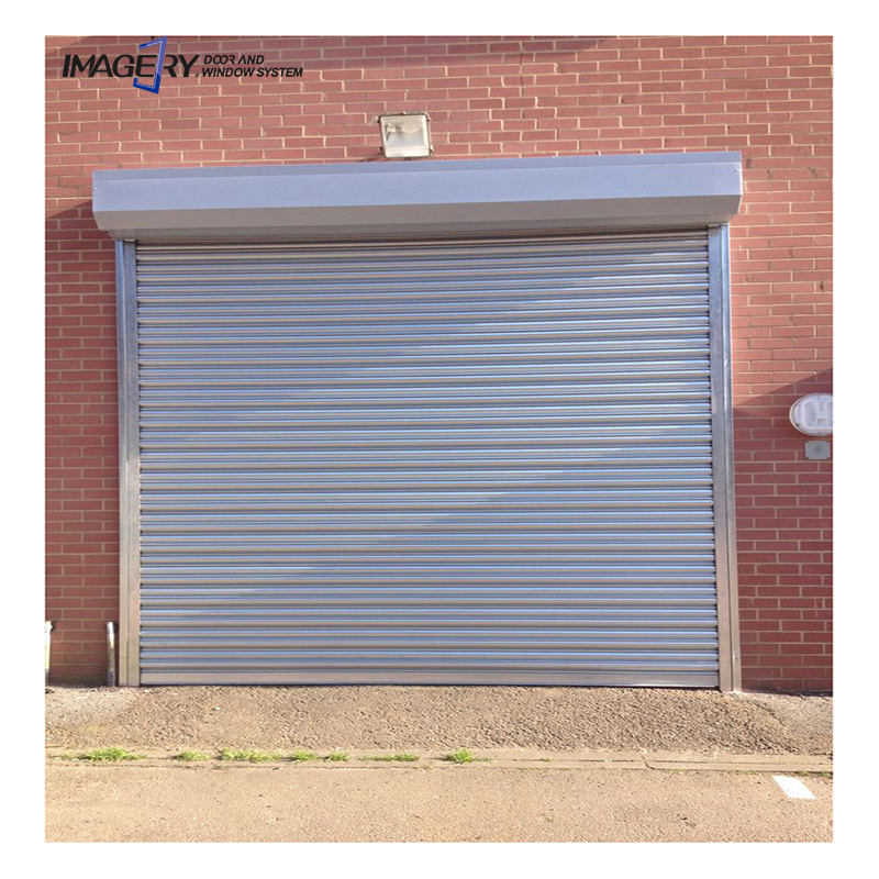 High Quality Logistic Metal Rapid Open Automatic Aluminum Wind-Resistant Rolling Shutter Door