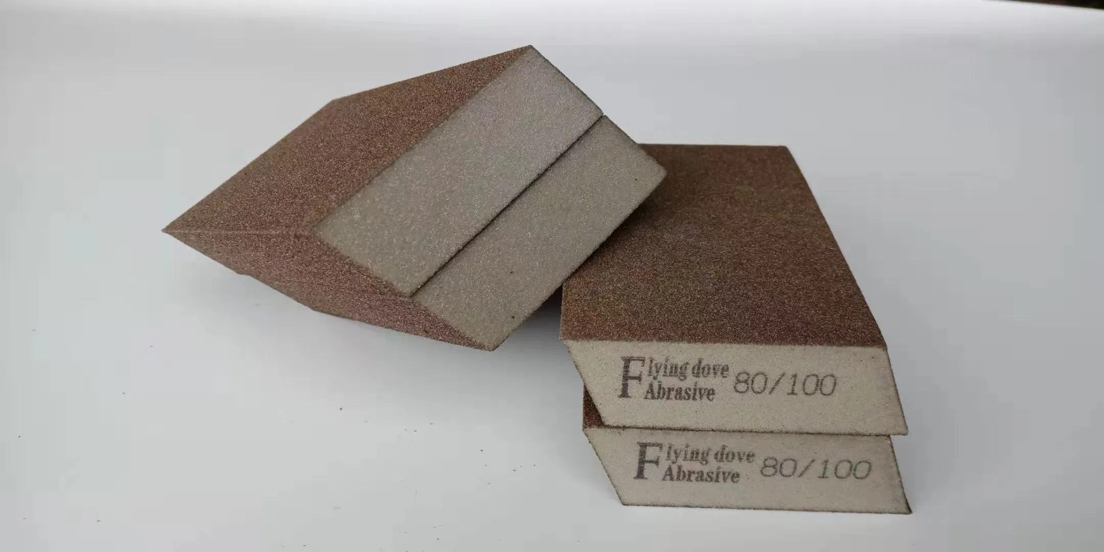 Hanging-Carded Packing Aluminum Oxide Sanding Sponge-Sanding Block