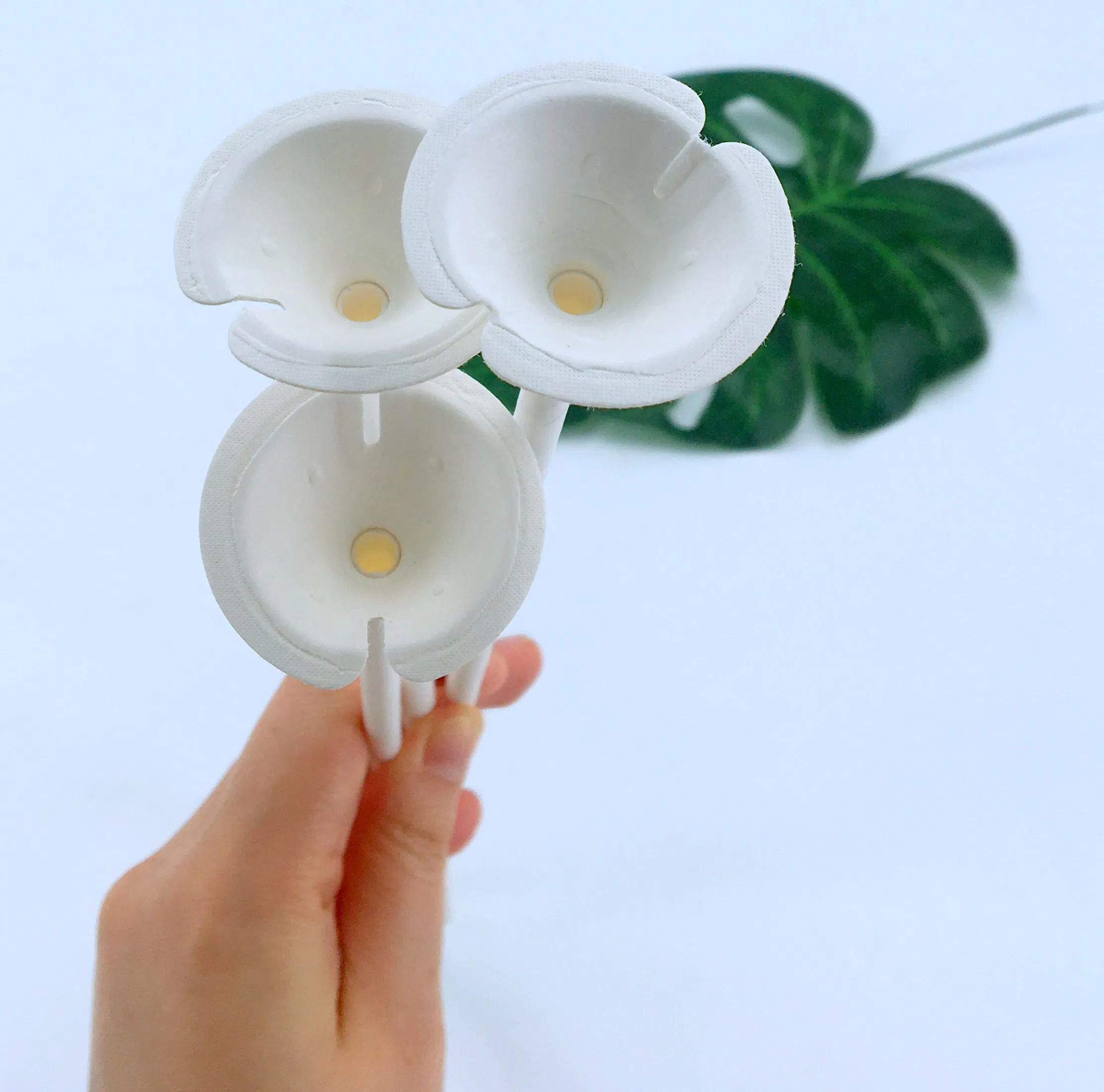 Eco Paper Balloons Sticks with Balloon Holders for Anniversary Wedding Birthday Party Decoration