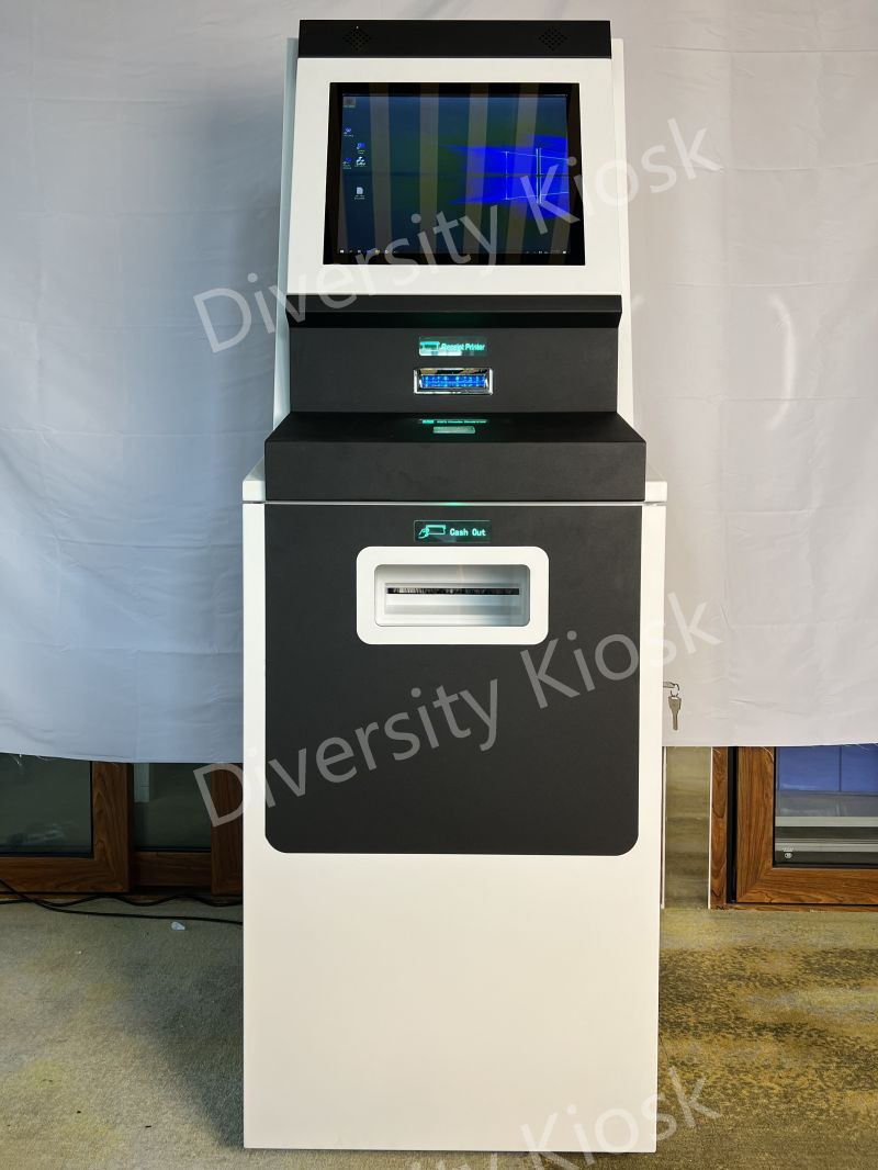 Multi-Currency Cash Management System Cash Recycler ATM with Counterfeit Detection