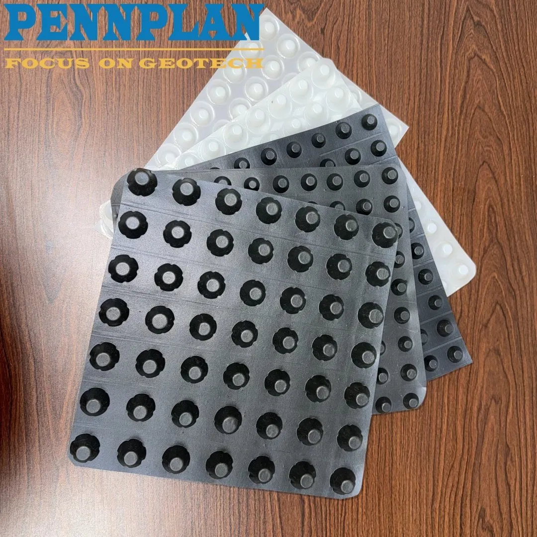 Construction Material HDPE Type Plastic Drainage Board for Garage Roof Greening
