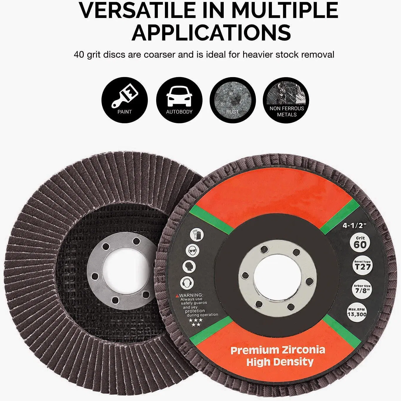Лепестковый шлифовальный диск 240 грит, 6 дюймов