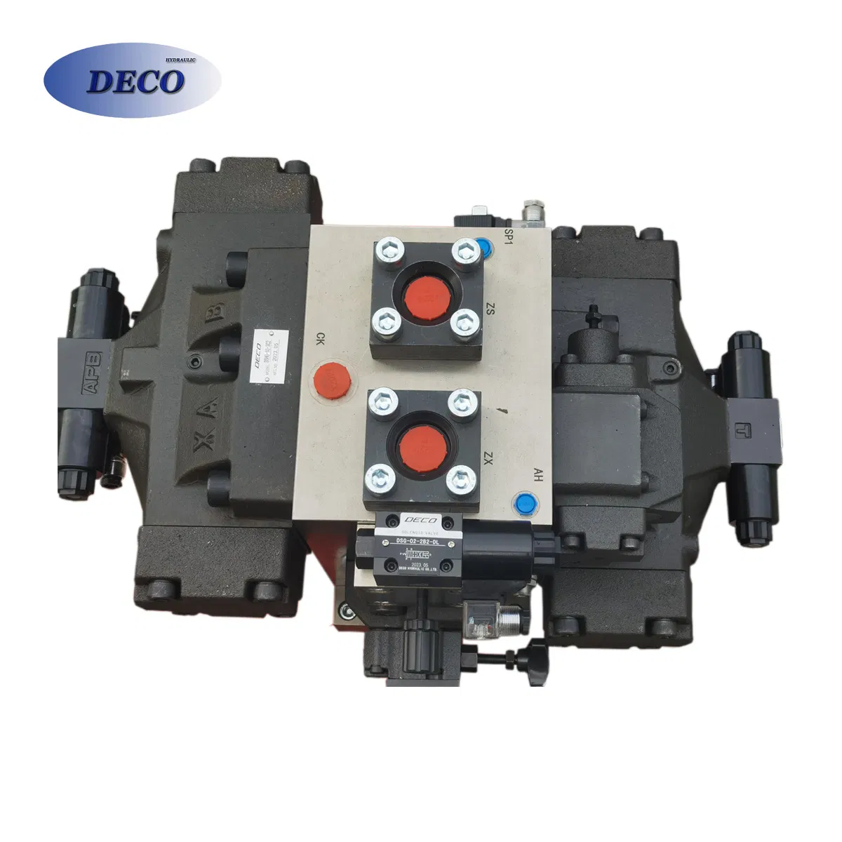 CNC Machining Cast Steel Hydraulic Valve Manifold Block for 500 Ton Press Machine