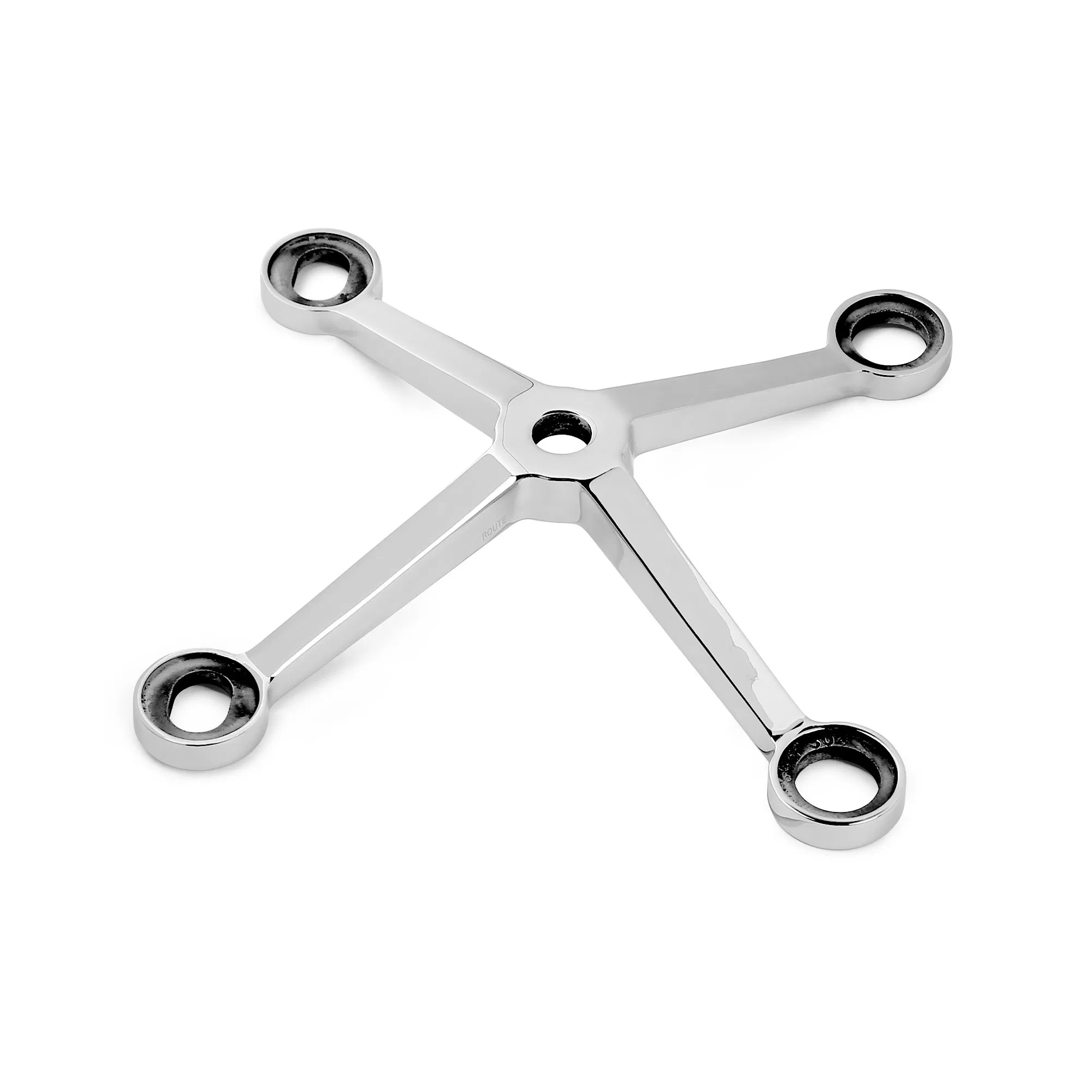 Glass Fittings Glass Spider Buildings Glazing 4 Arm Way Curtain System Wall Spider