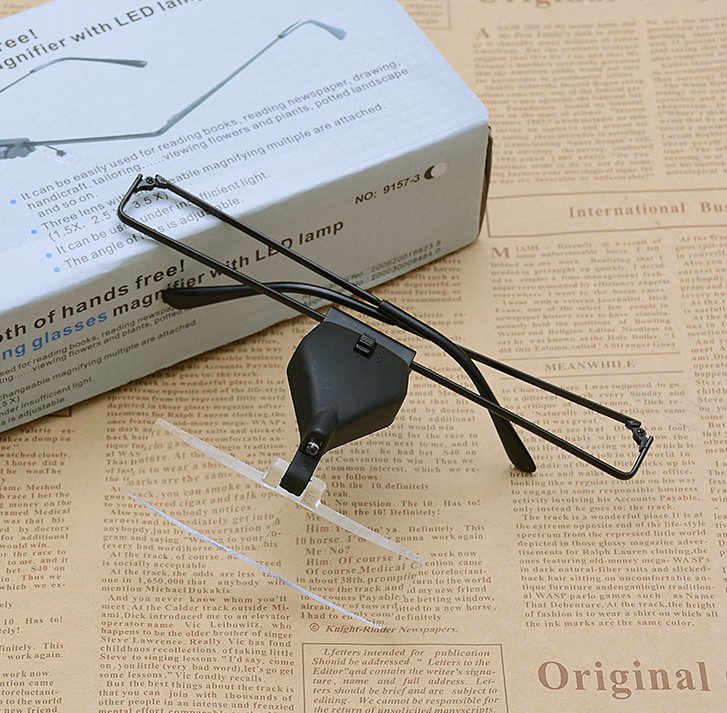 LED Magniifer with Three Lens (MG 19157-3)