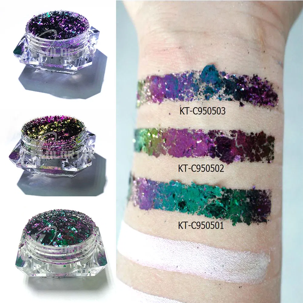 Color Shifting Duochrome Cosmetic Loose Eyeshadow Cameleon/Chameleon Flakes