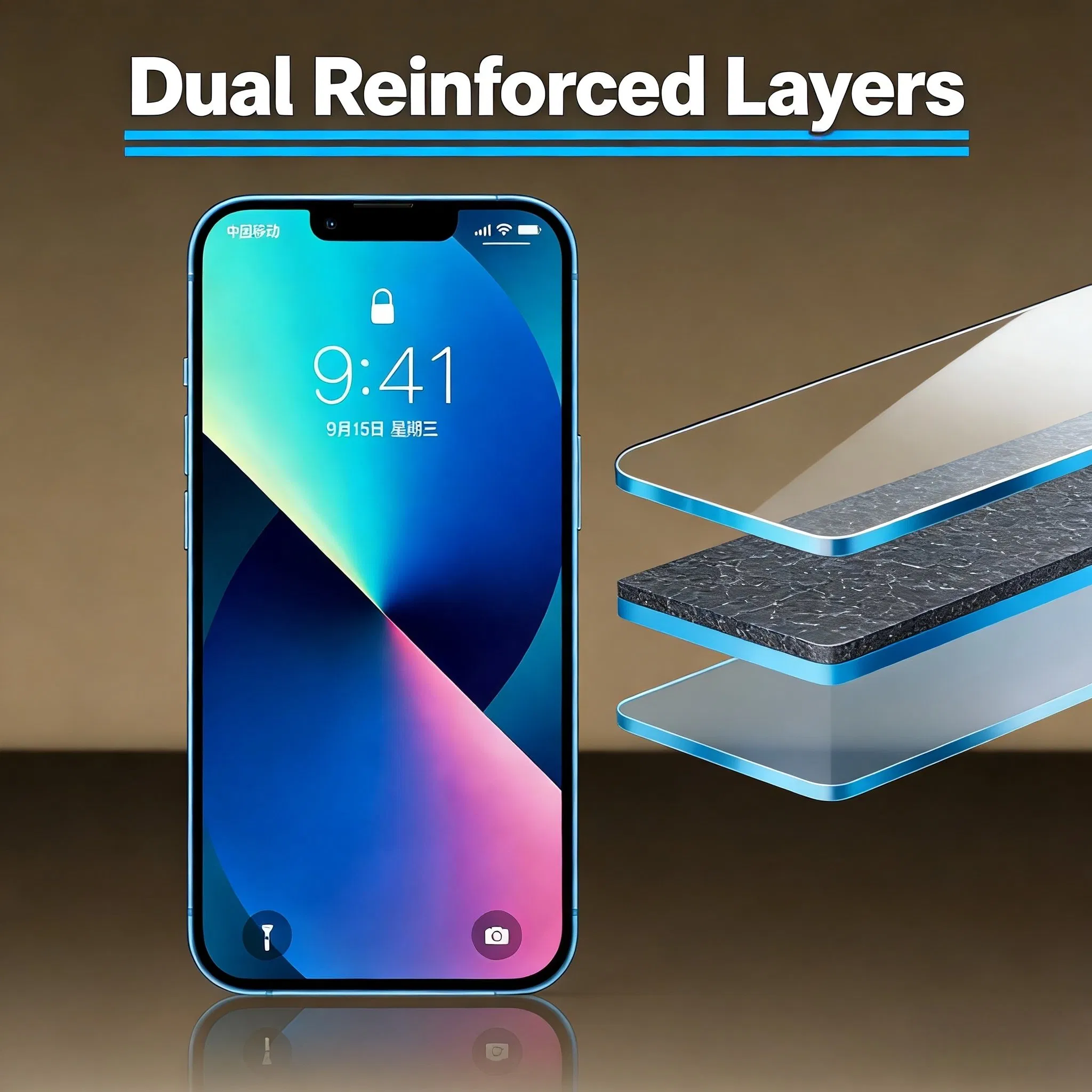 Защитное стекло 2.5D HD Full Screen, антиотпечатки, оптом