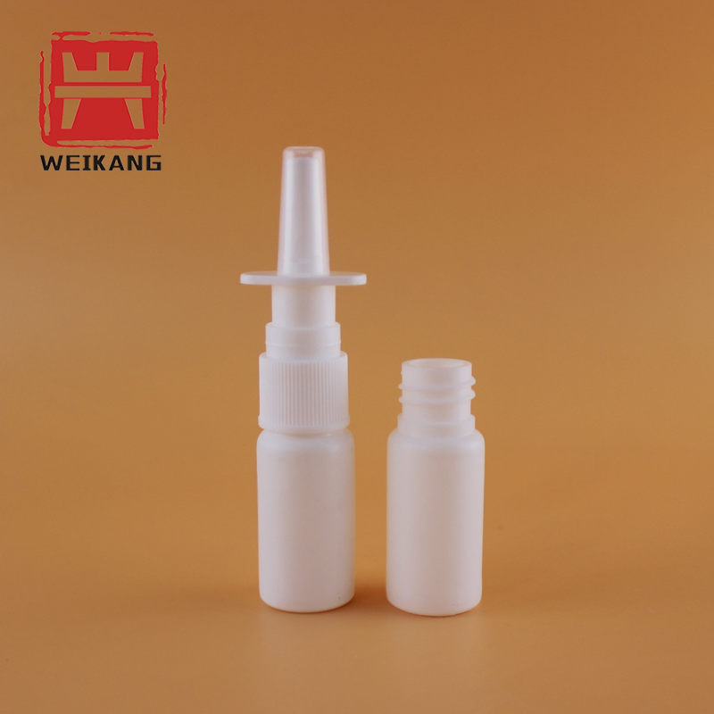 10ml Empty HDPE Liquid Medicine Package Nasal Spray Bottle