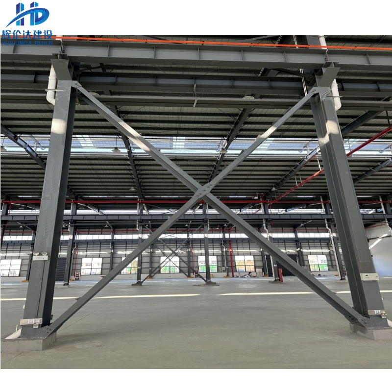 High Quality Time-Saving Earthquake-Resistant Industrial Building Steel Structure for Construction