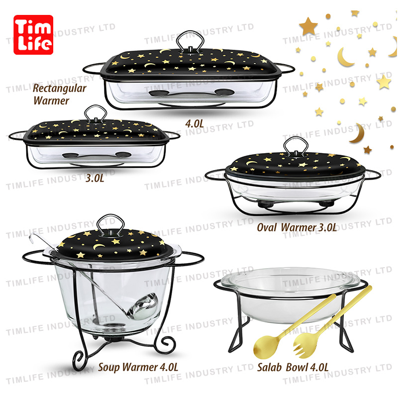 Buffet Chafing Dish Food Warmer Serving Set Buffet Set Chauffe Plat Serving Gold Chafing Dish