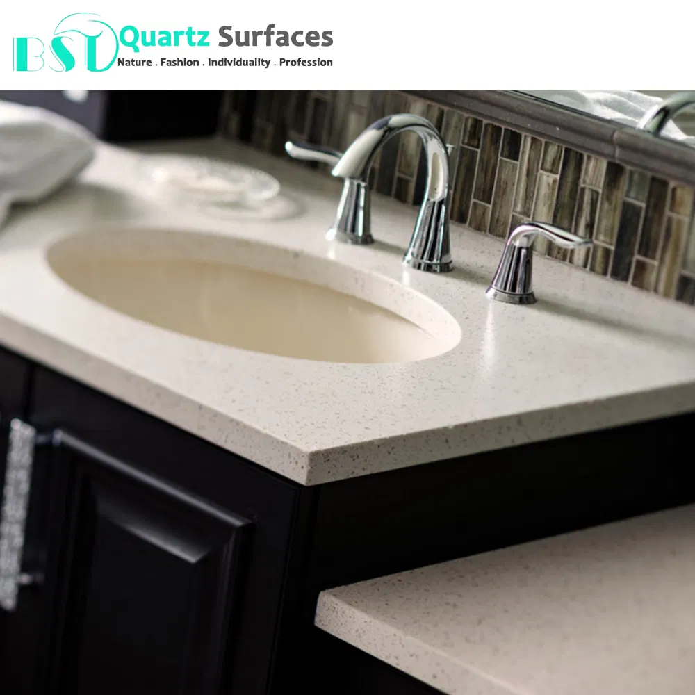 Artificial White Solid Surface Quartz Stone