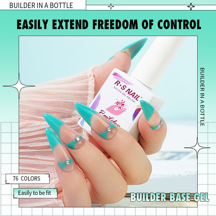 Builder Base Gel UV Gel Base UV Thick Pink Base Gel for Extension