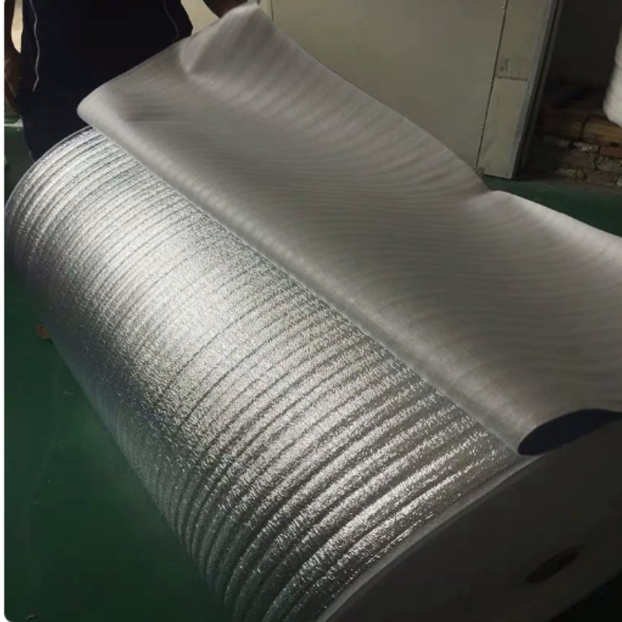 Quick Install Protective Underlay Foam White aluminum Layer Underlayment