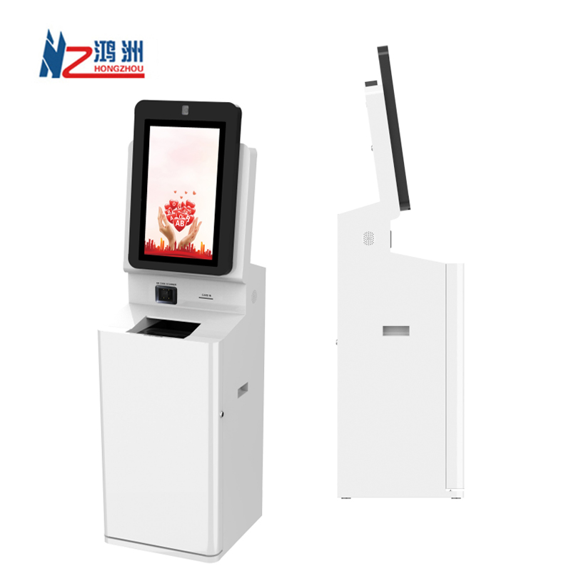 Turnkey Solution Software+Hardware 21.5 Inch Touch Screen Self Service A4 Printing Kiosk
