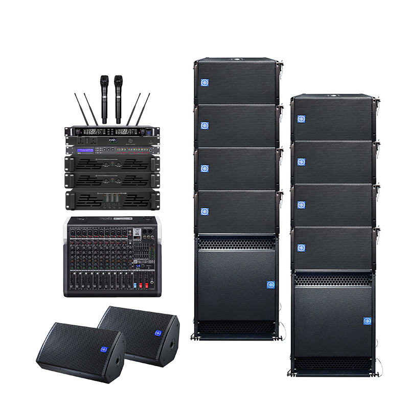 Chordio Vn110 Passive PA DJ Party Sound System Single 10 Inch Professional Audio Line Array Loud Speaker for Church