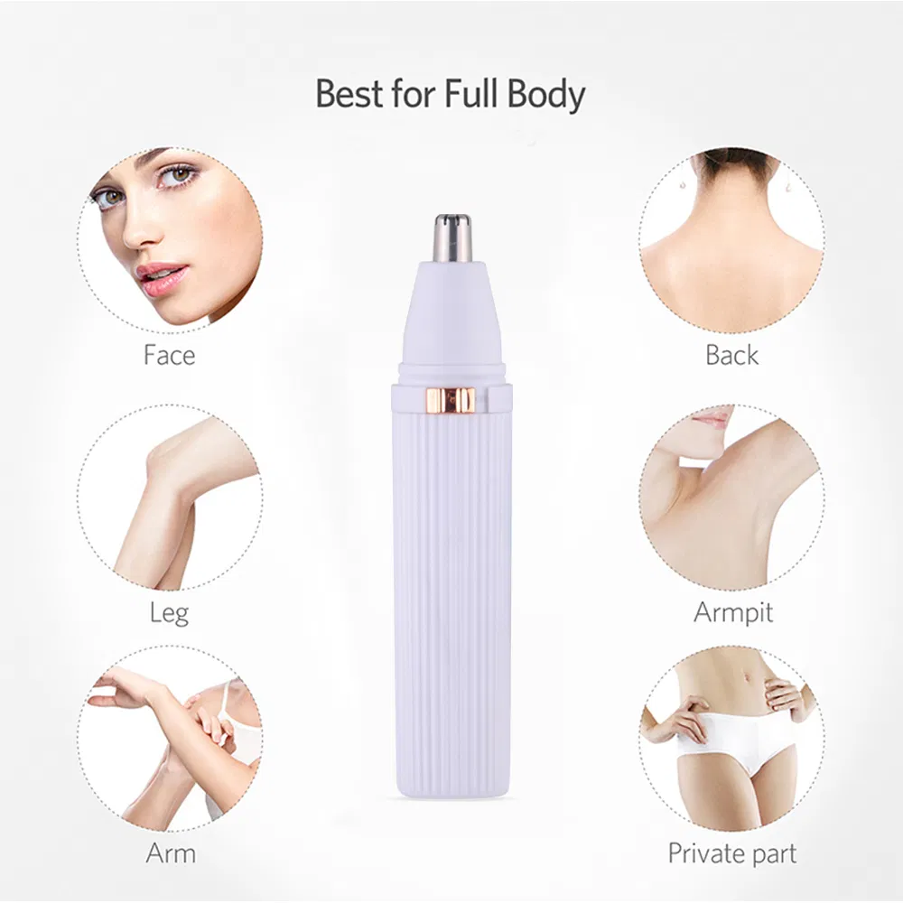 Battery Operated Electric Ear Face Eyebrow Nose Hair Trimmer