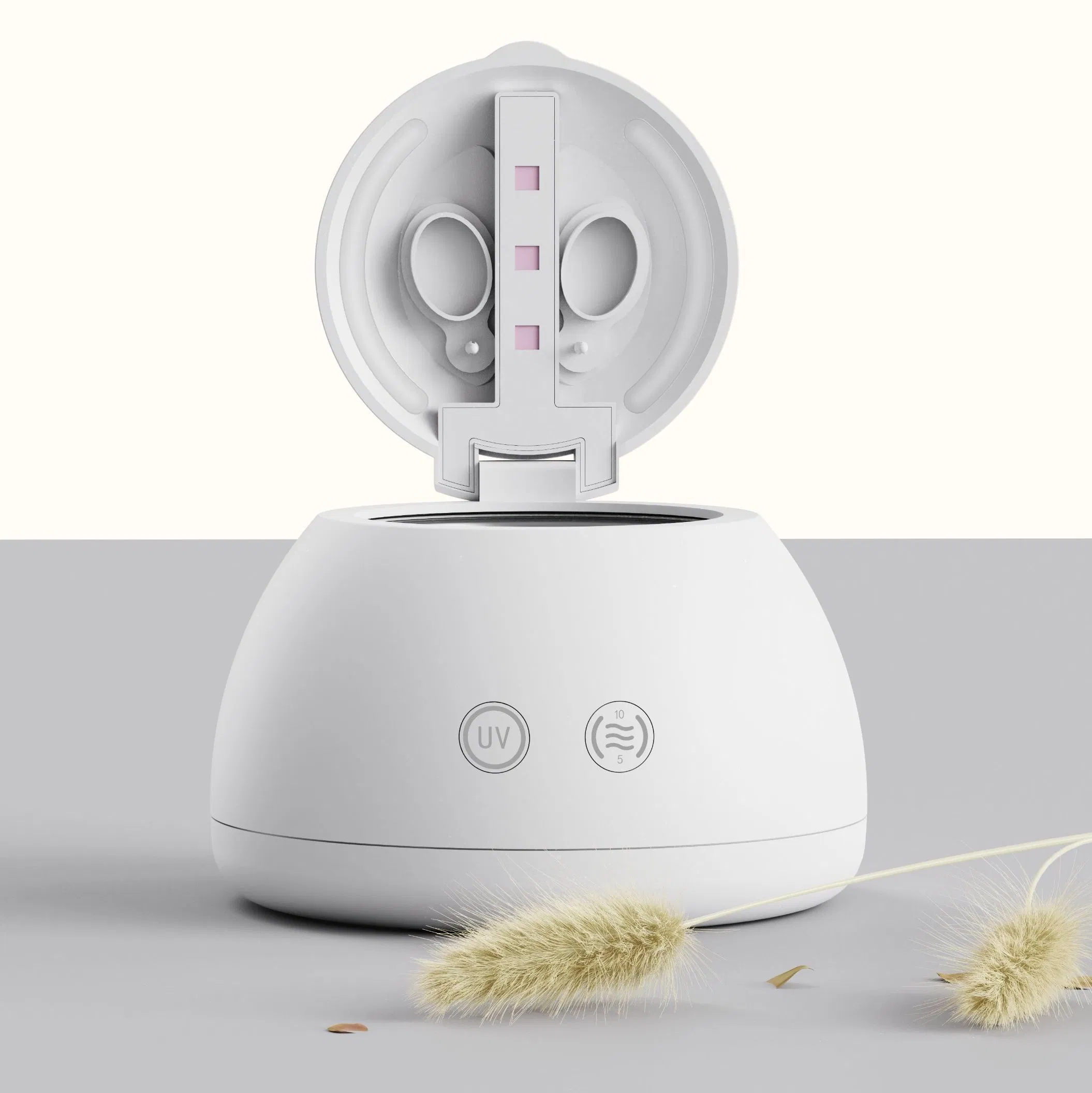 Retainer Invisalign Aligner Cleaning Mini Ultrasonic Cleaner Machine 30W with UVC Home Used