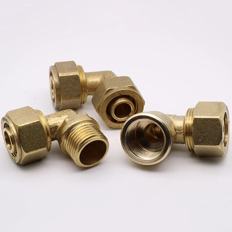 3/8"-- 1" Wholesale Chinese Manufacturer Brass Pex Plumbing Fittings Names Plumbing Materials Pipe Fitting