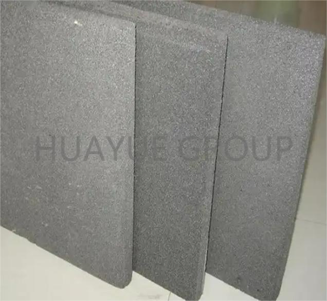 High Density High Moisture Resistance Waterproof Foam Cellular Glass Board for Public Building Insulation