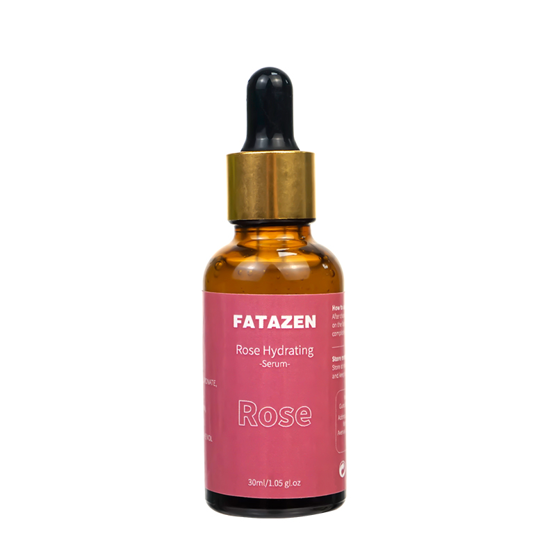 Natural Plants Rose Serum Wholesale Moisturizing Repairing Shrink Pores Rose Facial Essence