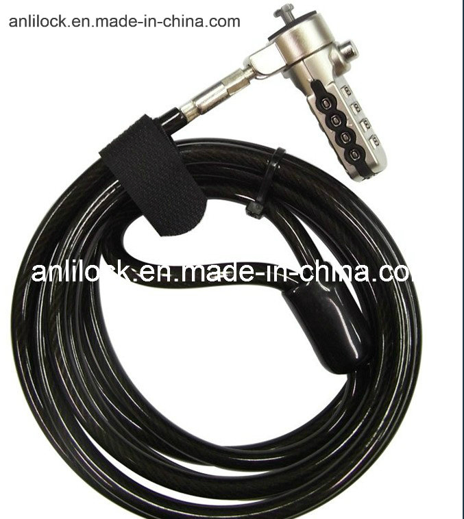 Notebook Lock, Combination Laptop Lockcombination Computer Locksafe PC Lock (AL-7500)