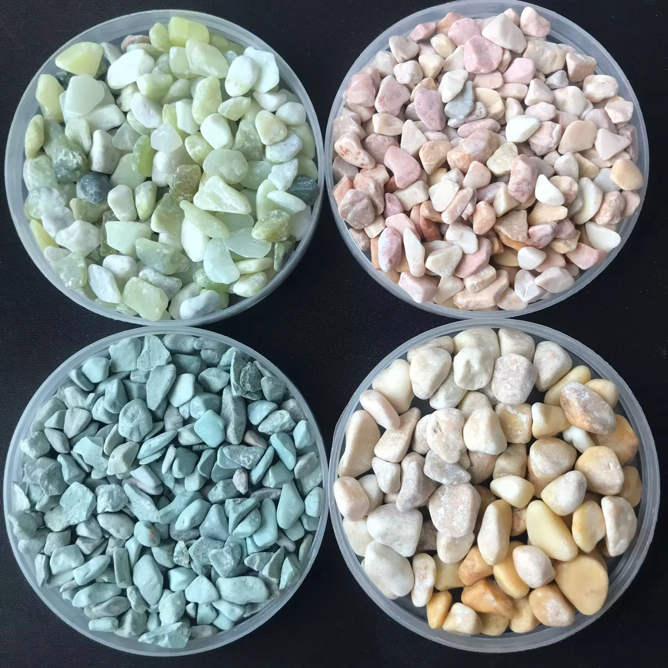 Natural Color Pebble Stones for Garden Landscaping and Wall Decor