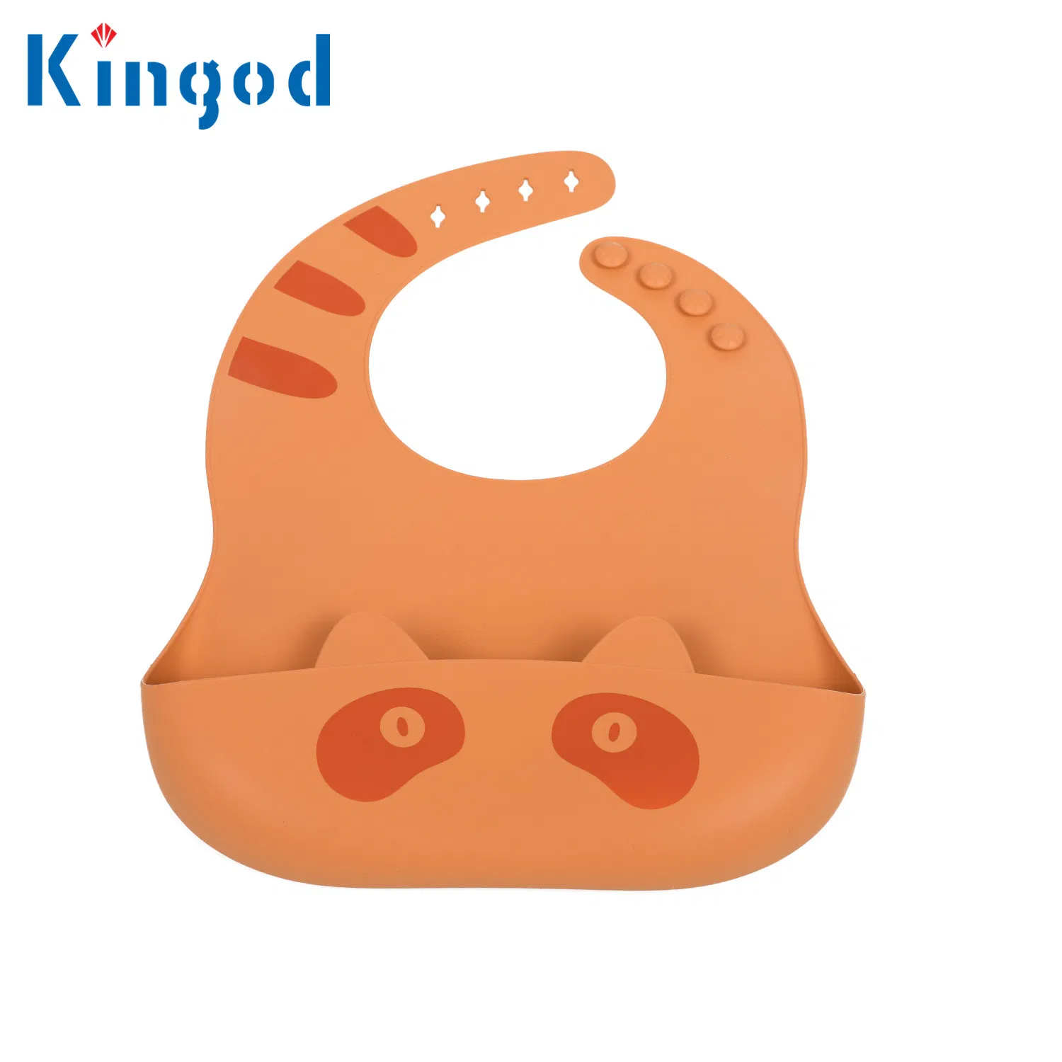 High Quality Customize Food Grade Silicone Baby Bibs Easy Wipe Clean