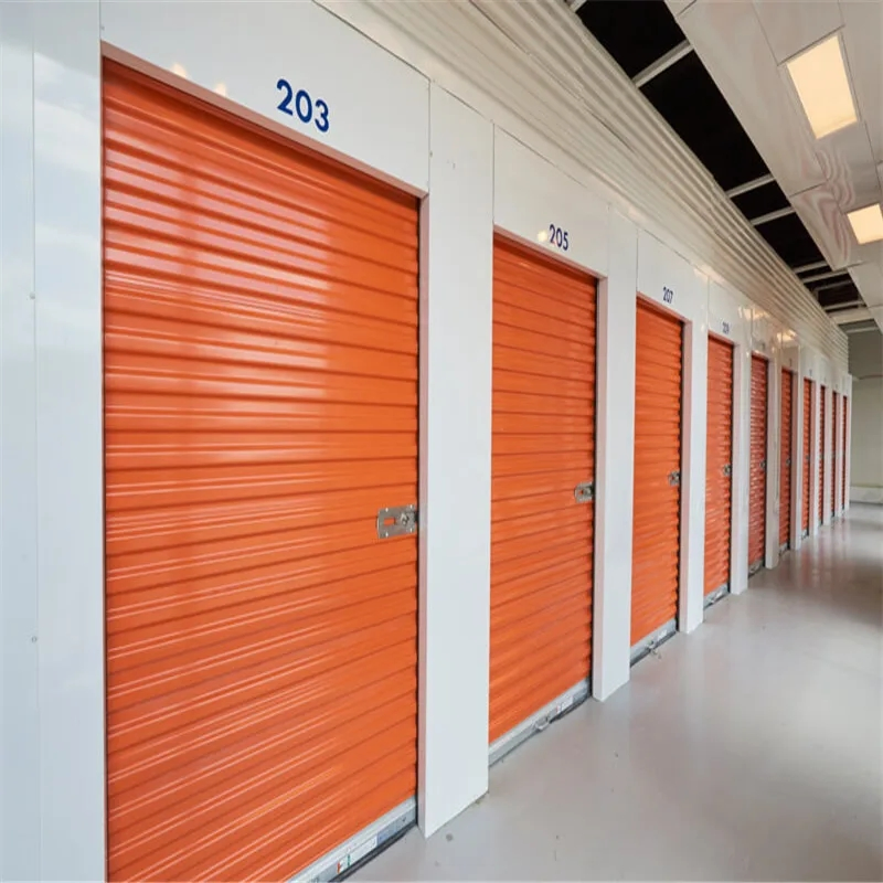 White Color Safety Design Aluminum Roller Shutter Door