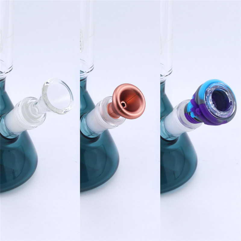 Custom Logo DAB Rigs Wax Tool Smoking Accessories Glass Water Pipe Kit Pre-Rolled Paper Magnetic Beaker Bowl