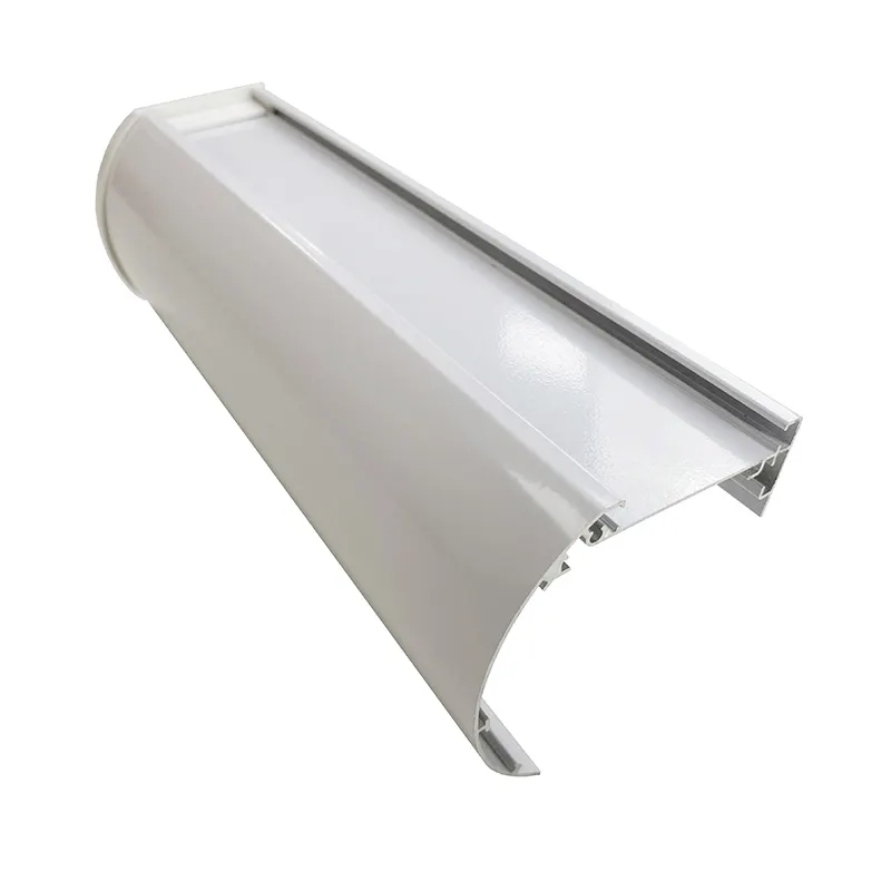 6063 Good Surface Zebra Blinds Components Profile Aluminum Roller Shade Zebra Blind