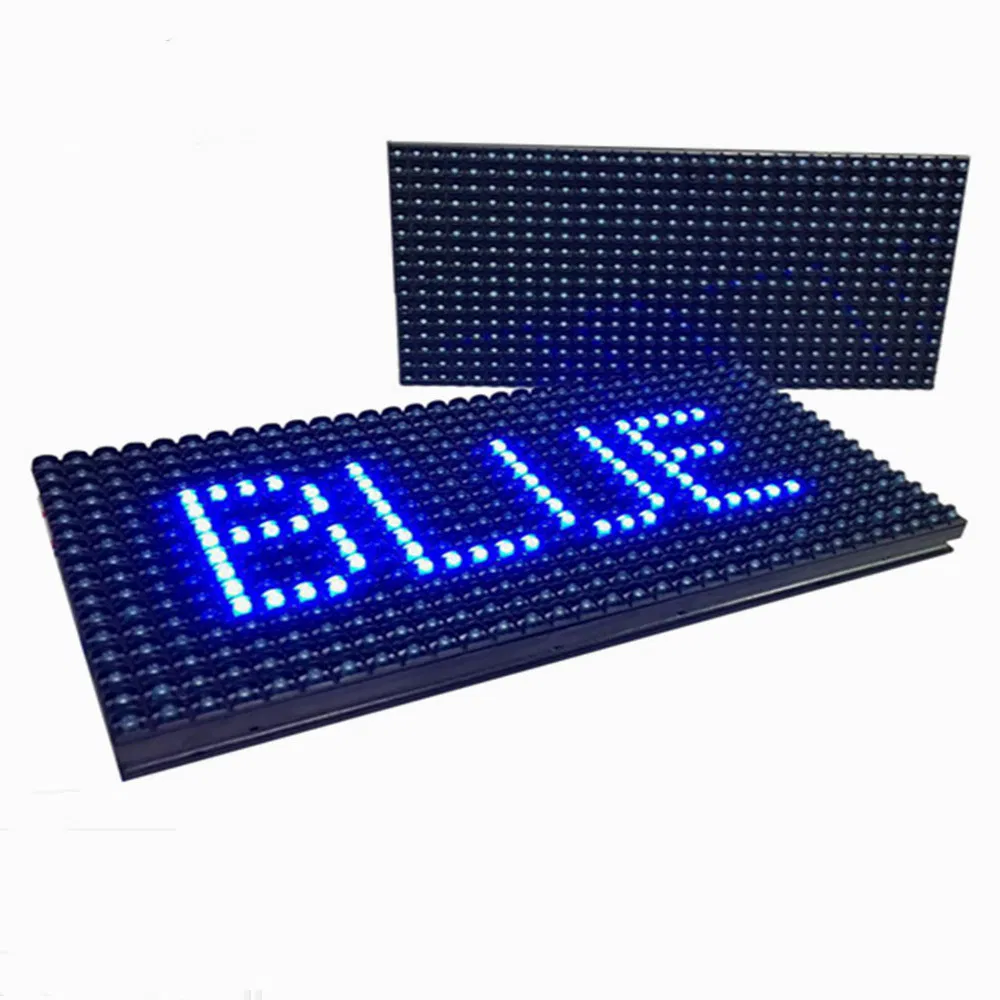 P10 Blue LED Text Screen Display Module - 32X16 Pixels