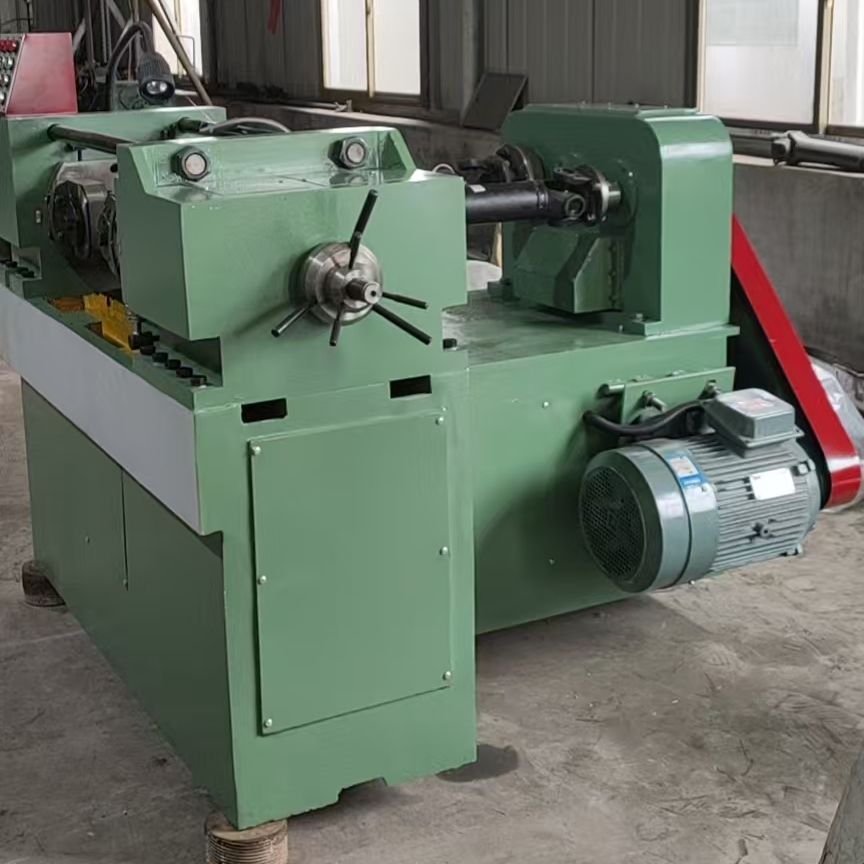 Highly Efficient Hydraulic Pipe Threading Rolling Machine with Roller Base and Movable Roller Base