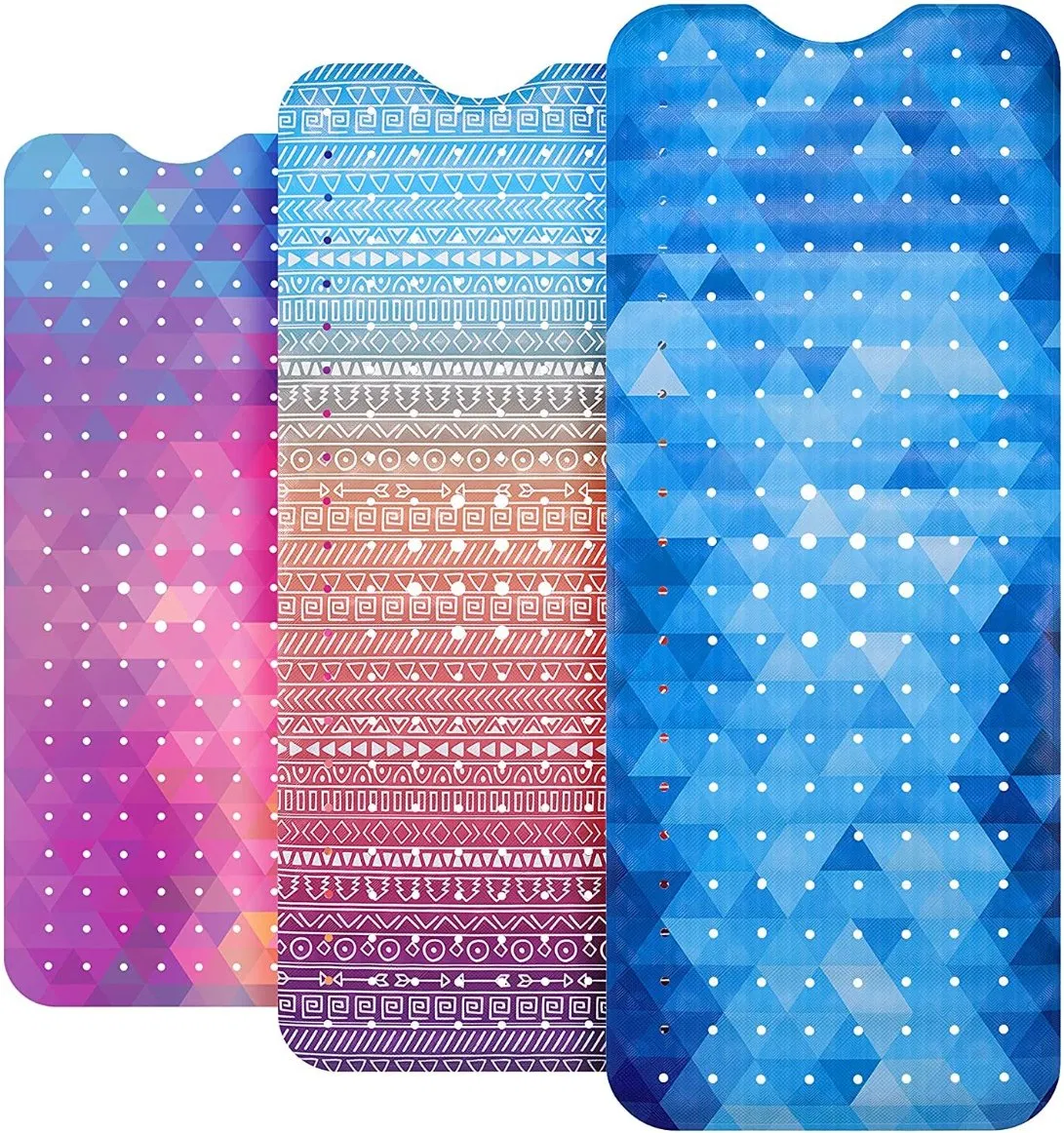 Non Slip Printed PVC Mat for Tub Suction Bath Mat