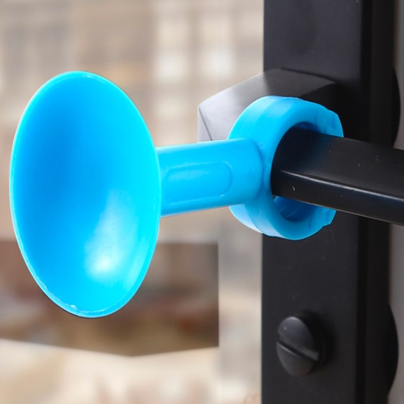 Muti-Functional Door Handle Wall Protector Stopper Rubber Pad Silicone Suction Door Stopper Anti-Collision Mat