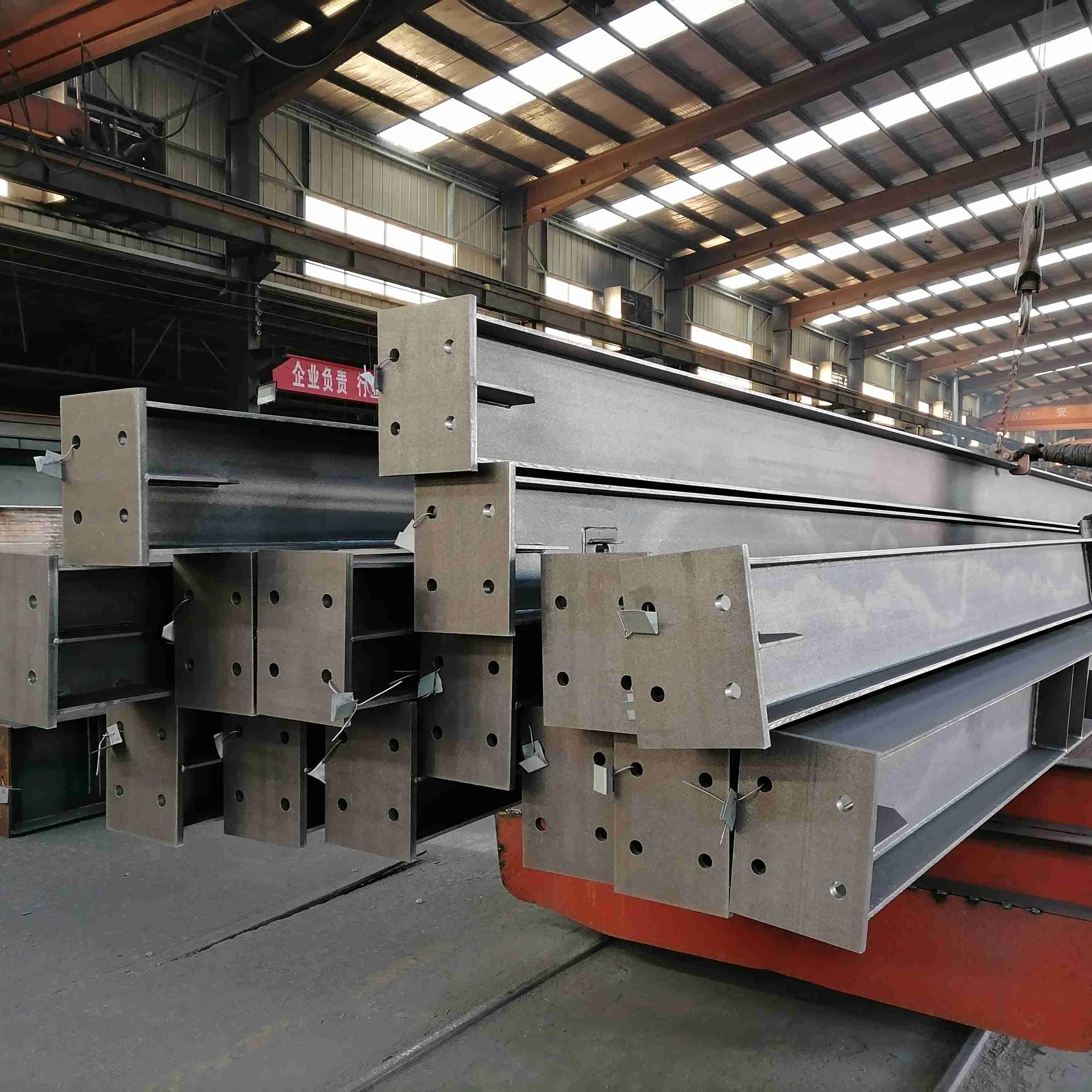 Prefabricated Steel Structure Frame Column Beam