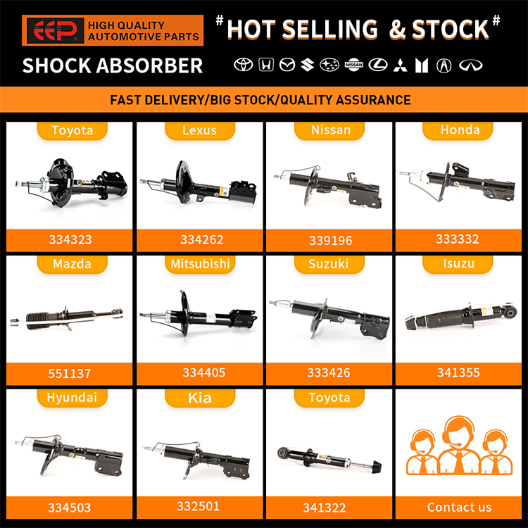 Амортизатор для Toyota Prado, Corolla, Hilux, Lexus LX