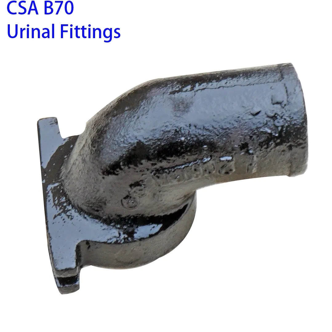 Black Japan CSA B70 Cast Iron Pipe Fitting for Waste Water