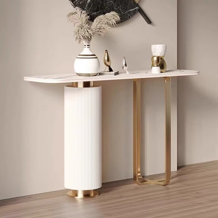 Консоли металл нержавейка для гостиной прихожей