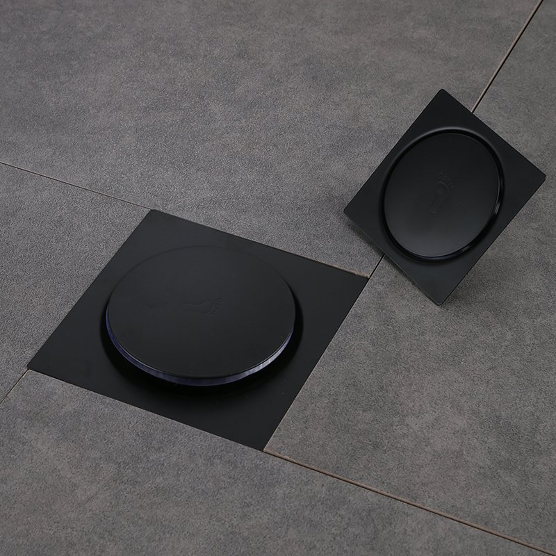 Stainless Steel Bouncing Floor Drain, Press-Type Anti-Odor Floor Drain