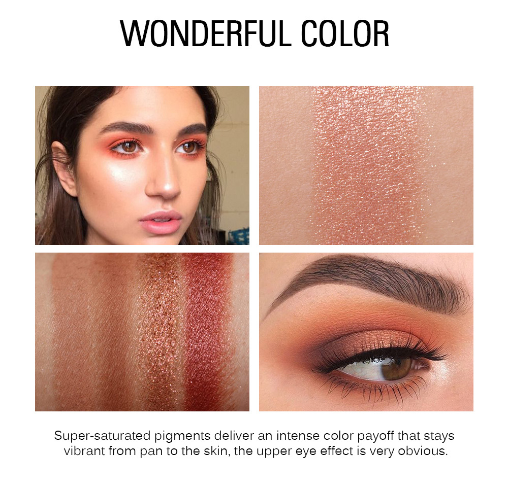 Custom 12-Color Eyeshadow Palette Mashed Potatoes Earth Color Waterproof Eyeshadow Palette