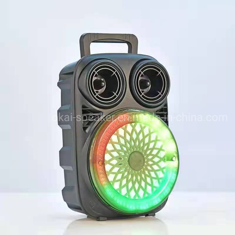 Factory Direct Private Trolley Bluetooth Speaker 6.5 Inch RGB Audio Loud Speaker