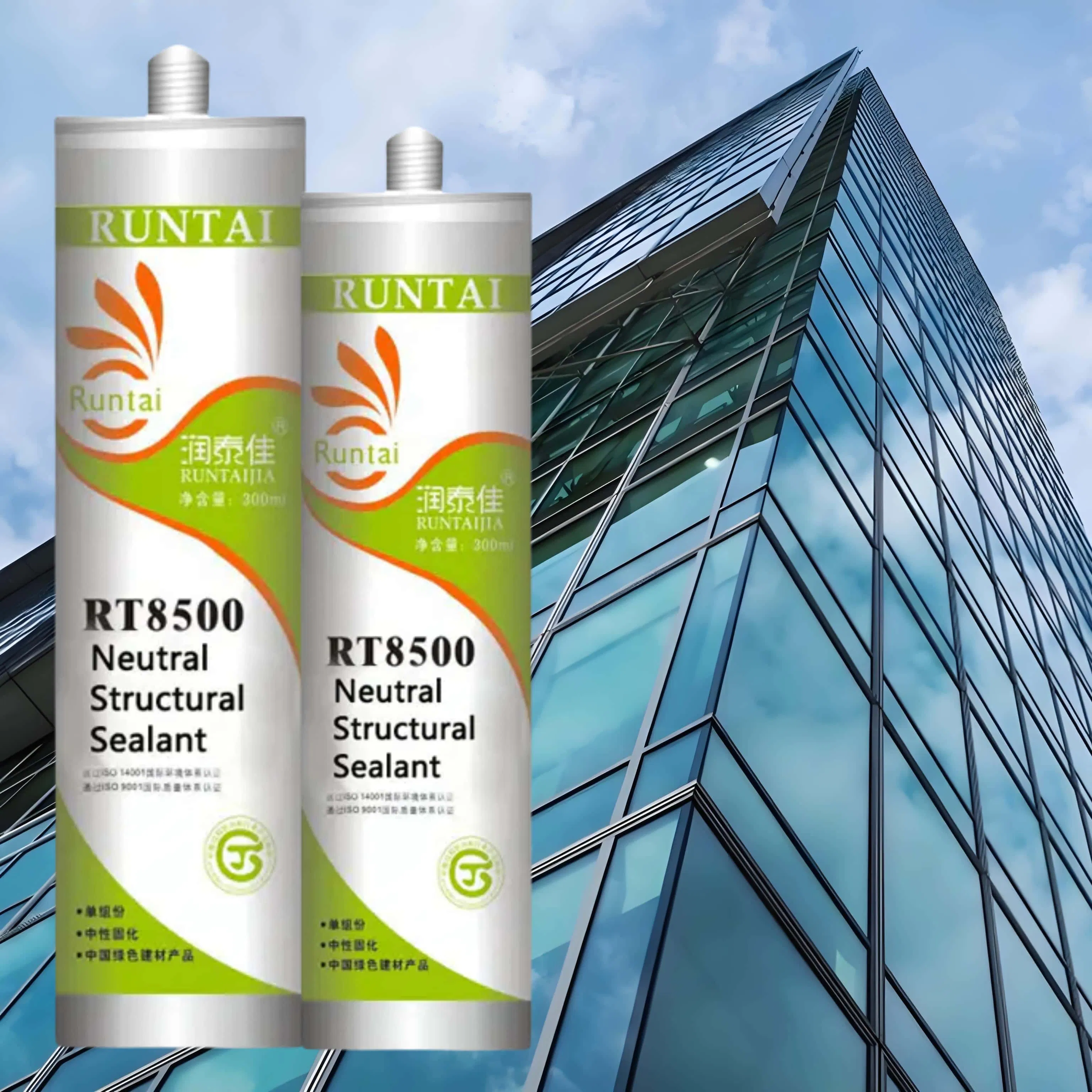 Yes Construction Runtai Carton 300ml Customizable Glass Curtain Wall Sealant