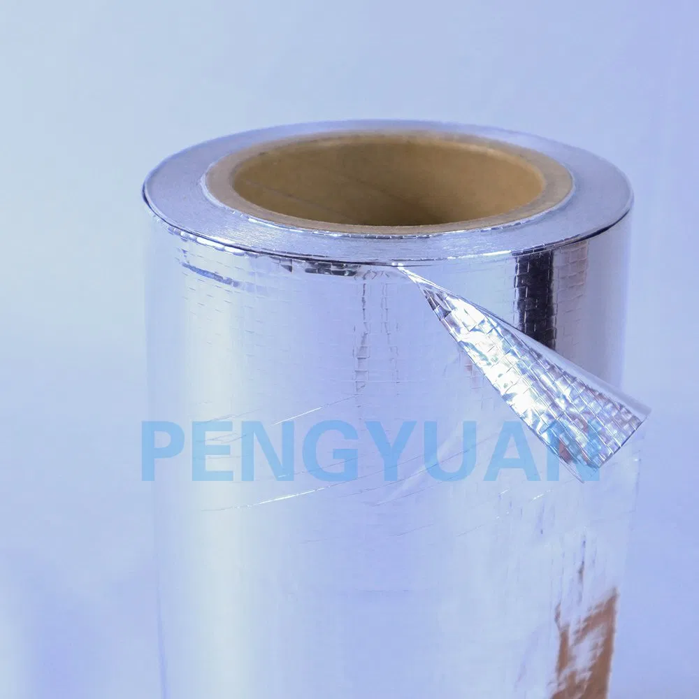 Metalized Pet Film Aluminium Foil Woven Fabric Thermal Insulation Foil Heat Building Insulation Material