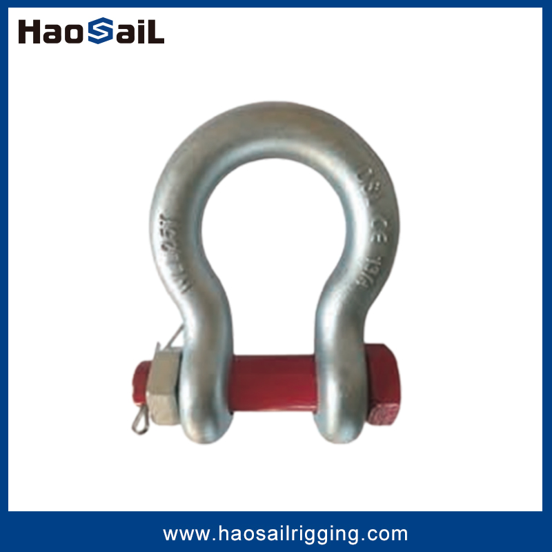 G2130 Rigging Hardware Bow Type Anchor Shackle with Bolt and Nut