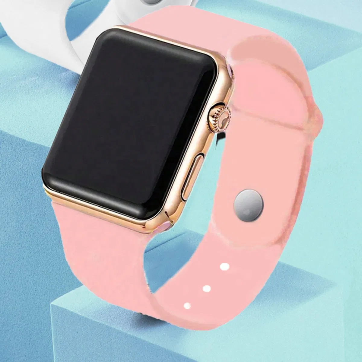 Pink Silicone Watch Gift Girl Bracelet Cartoon Cute